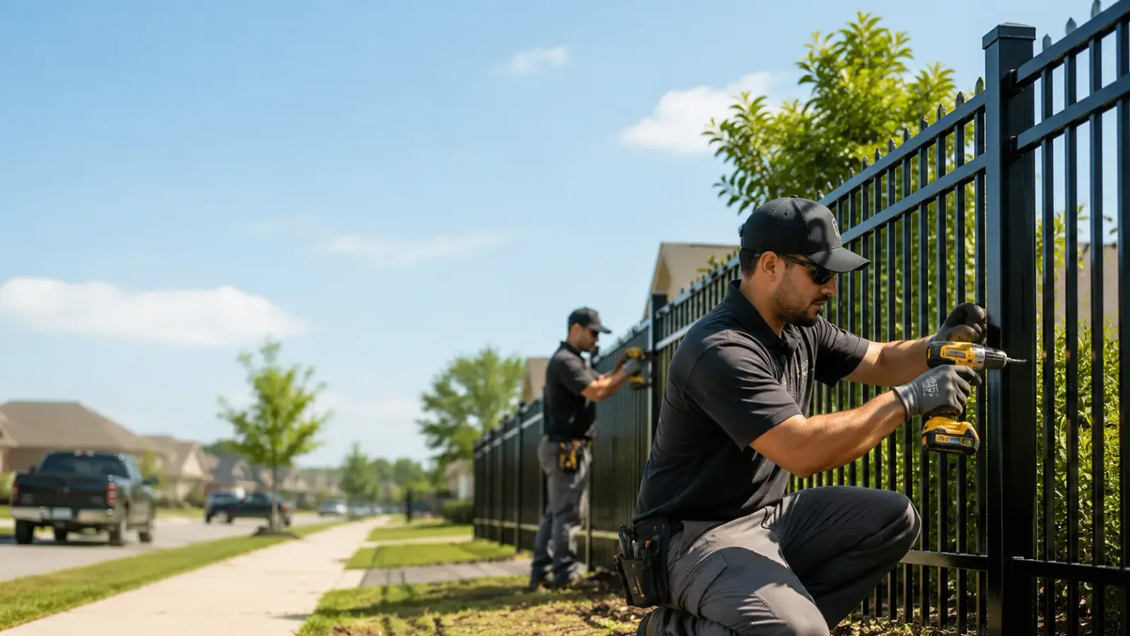 Metal Fence Installation in Hebbronville, TX